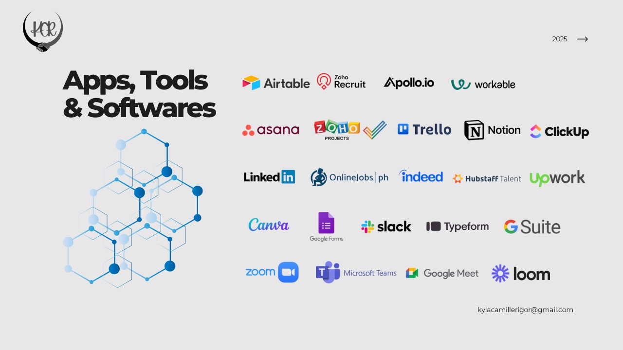 Apps, tools and software logos