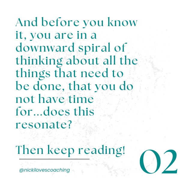 Slide 3: And before you know it, you are in a downward spiral. Then keep reading!